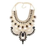 Collier Plastron  Femme Doré - Bijoux-egyptiens.fr