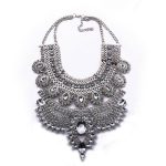 Collier Plastron  Femme Doré - Bijoux-egyptiens.fr