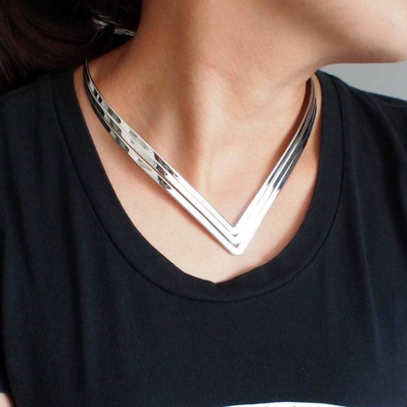 Collier Plastron  Fin - Bijoux-egyptiens.fr