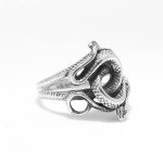 Bague  Double Serpent S925 - Bijoux-egyptiens.fr