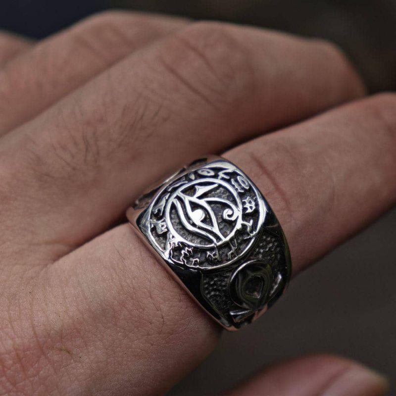 Bague Homme  Oeil d'Horus - Bijoux-egyptiens.fr
