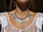 Collier Plastron  Argent - Bijoux-egyptiens.fr