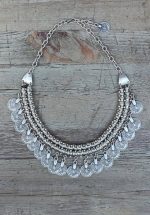 Collier Plastron  Argent - Bijoux-egyptiens.fr