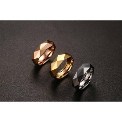 Bague  Facette Pyramide - Bijoux-egyptiens.fr