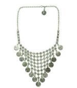 Collier Plastron  Argent - Bijoux-egyptiens.fr