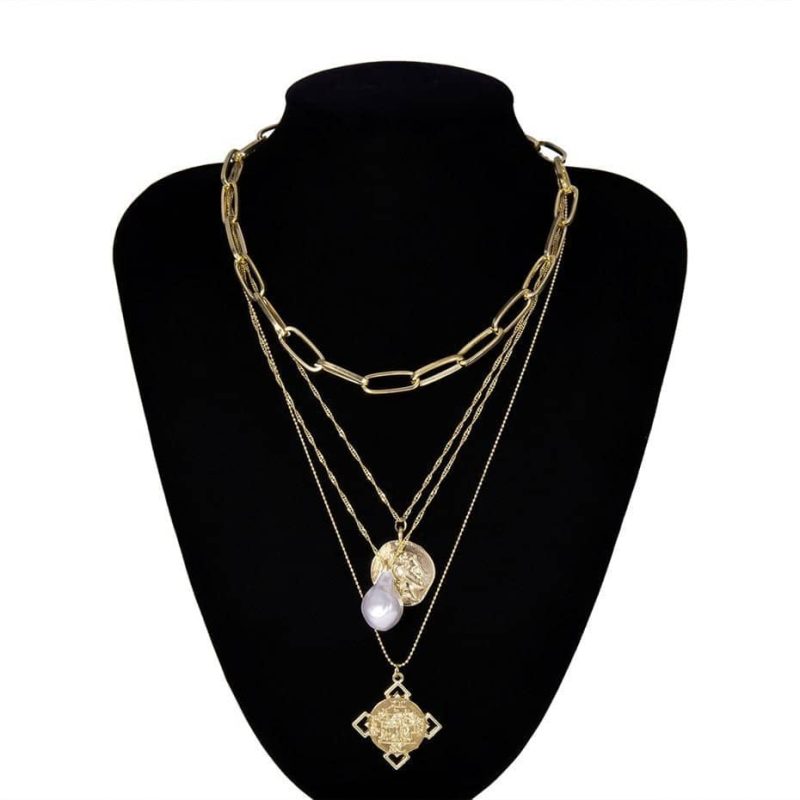 Collier  Nefertiti Cartouche - Bijoux-egyptiens.fr