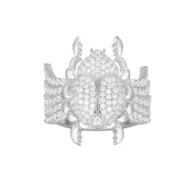 Bague  Scarabee Doré - Bijoux-egyptiens.fr
