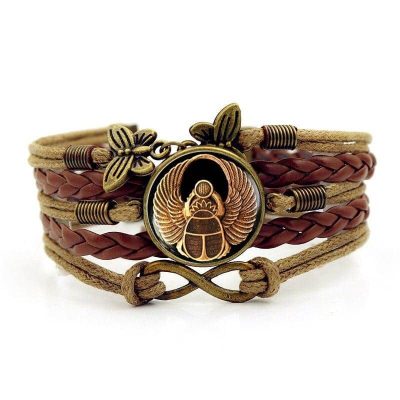 Bracelet Scarabée  Egyptien - Bijoux-egyptiens.fr