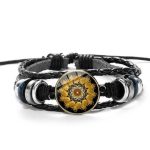 Bracelet Scarabée  Porte Bonheur Noir - Bijoux-egyptiens.fr