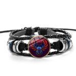 Bracelet Scarabée  Porte Bonheur Noir - Bijoux-egyptiens.fr