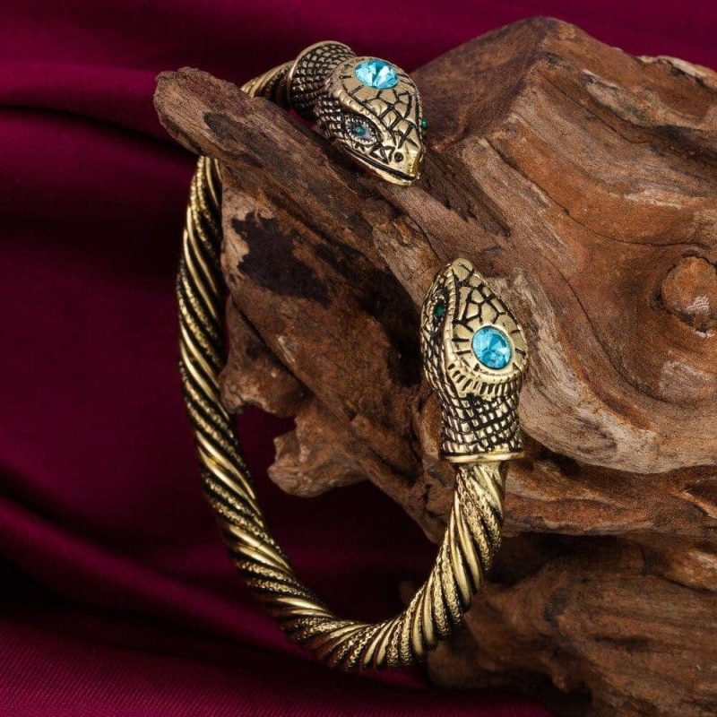 Bracelet Serpent  Argent Femme - Bijoux-egyptiens.fr