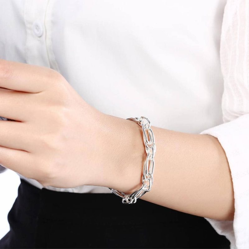 Bracelet Ancien  Argent Massif - Bijoux-egyptiens.fr