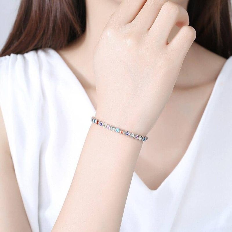 Bracelet Porte Bonheur  Argent - Bijoux-egyptiens.fr