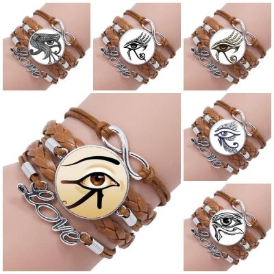 Bracelet Oeil horus - Bijoux-egyptiens.fr