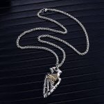 Amulette  Collier Oeil d'horus Argent - Bijoux-egyptiens.fr