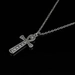 Amulette  Pendentif Croix Egyptienne Argent - Bijoux-egyptiens.fr