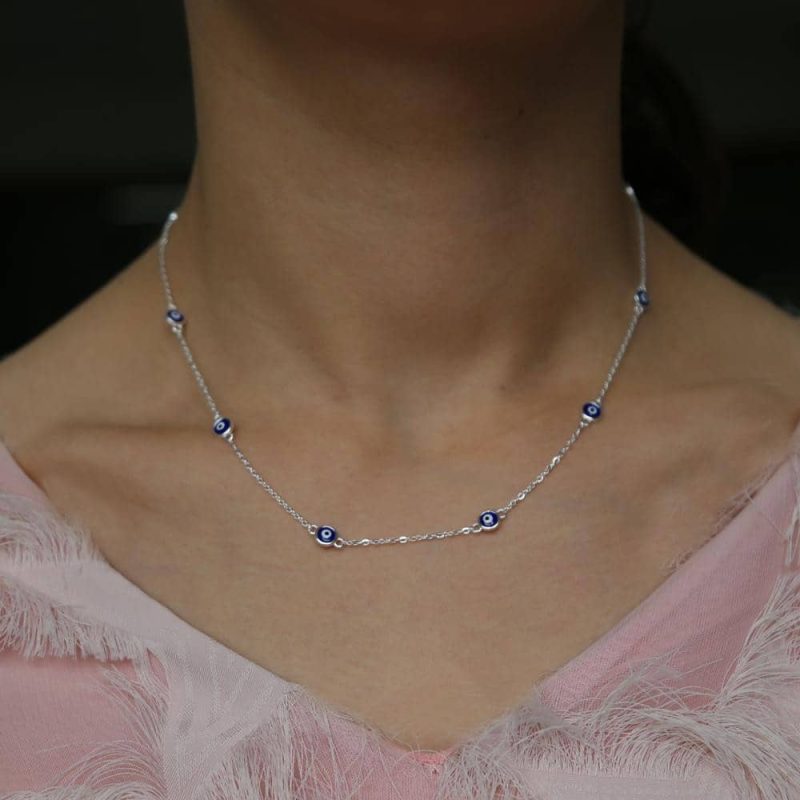 Collier  Oeil Horus Pendentif - Bijoux-egyptiens.fr