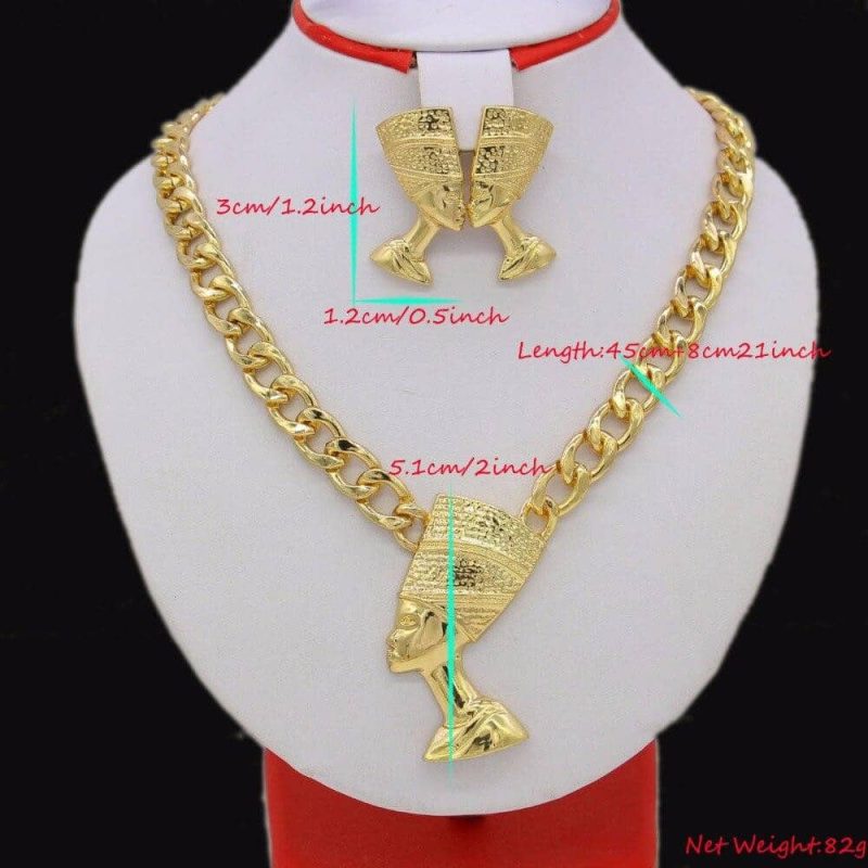 Collier  Bijoux Nefertiti - Bijoux-egyptiens.fr