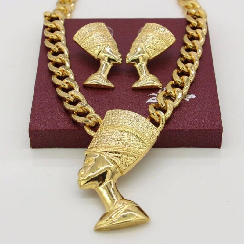 Collier  Bijoux Nefertiti - Bijoux-egyptiens.fr