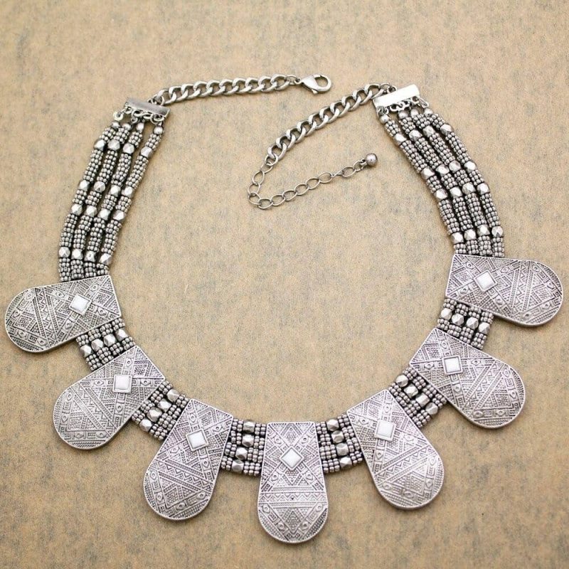 Collier  Nefertiti Pendentif - Bijoux-egyptiens.fr