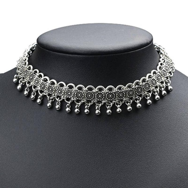 Collier Fin  Ras du Cou - Bijoux-egyptiens.fr