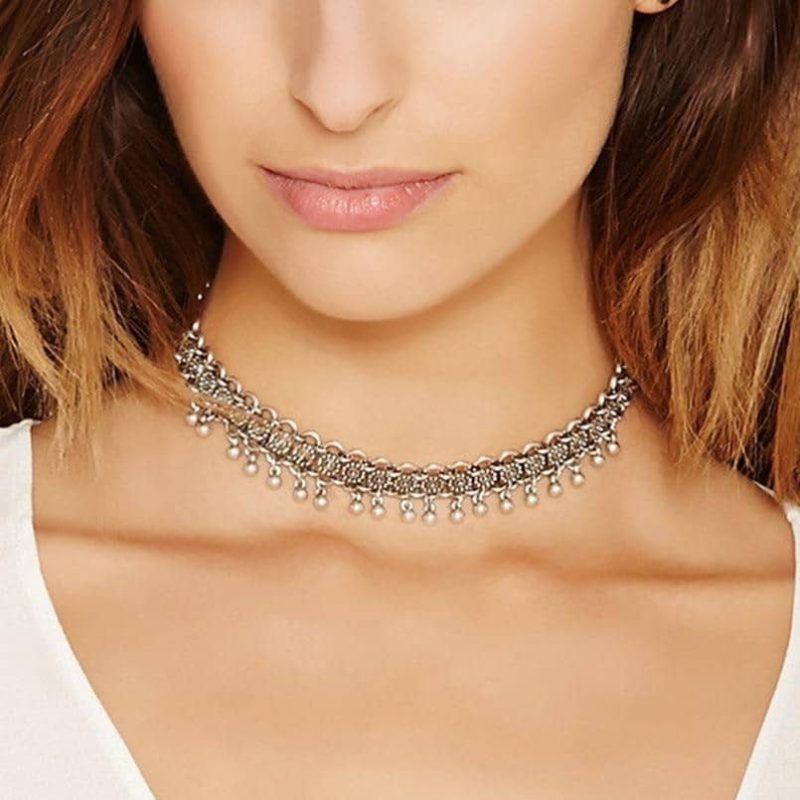 Collier Fin  Ras du Cou - Bijoux-egyptiens.fr