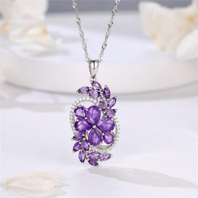 Collier en Améthyste