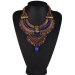 Collier Plastron  Ethnique Grand - Bijoux-egyptiens.fr