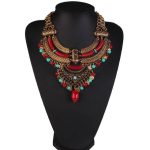 Collier Plastron  Ethnique Grand - Bijoux-egyptiens.fr