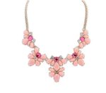 Collier Plastron  Rose - Bijoux-egyptiens.fr