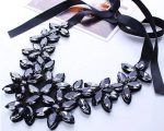 Collier Ras le Cou  Noir - Bijoux-egyptiens.fr