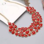 Collier Plastron  Coloré - Bijoux-egyptiens.fr