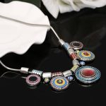 Collier Plastron  Turquoise - Bijoux-egyptiens.fr