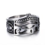 Bague  Scarabée Argent - Bijoux-egyptiens.fr